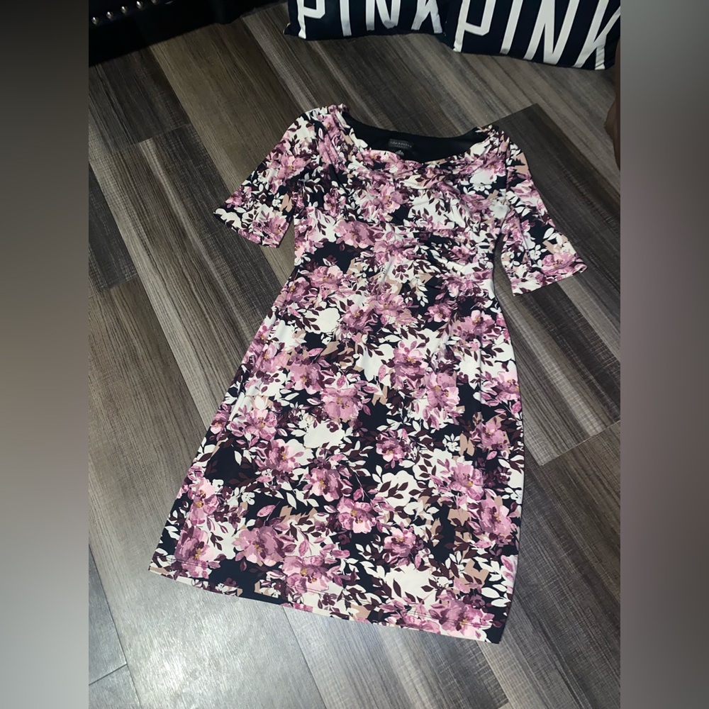 Elegant Floral Midi Dress